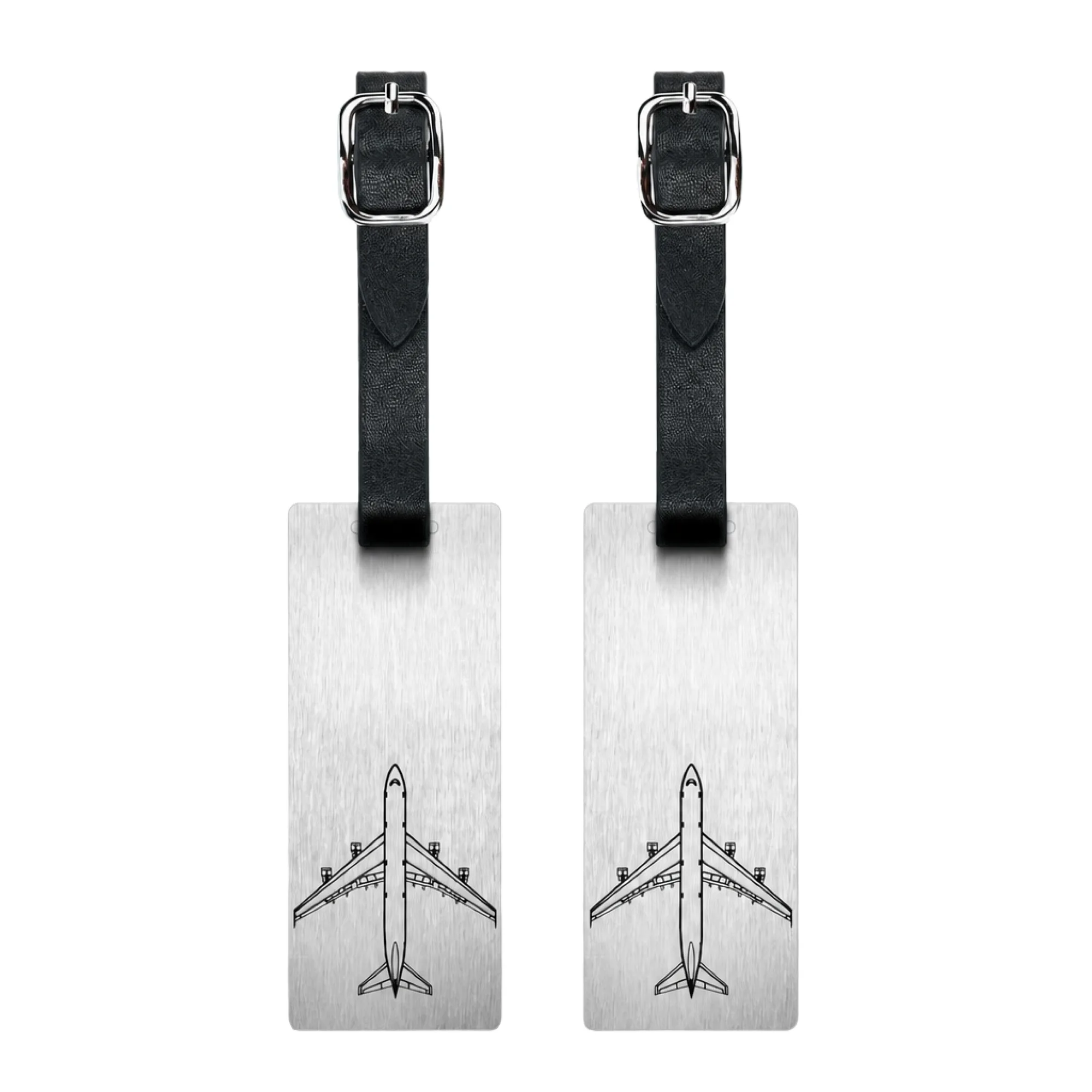 Stainless Steel Luggage Tag with PU Strap thumbnail 8