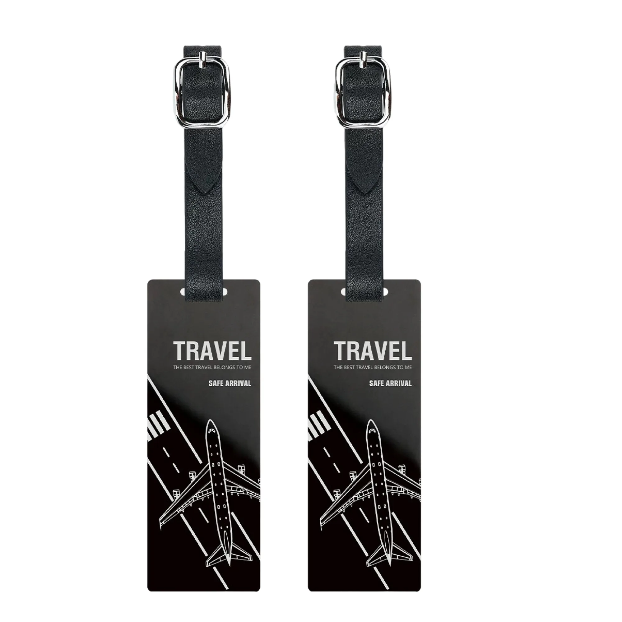 Stainless Steel Luggage Tag with PU Strap thumbnail 7