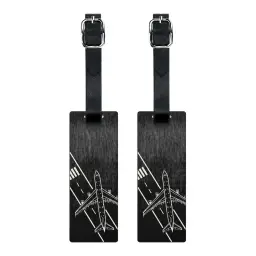 Stainless Steel Luggage Tag with PU Strap thumbnail 9