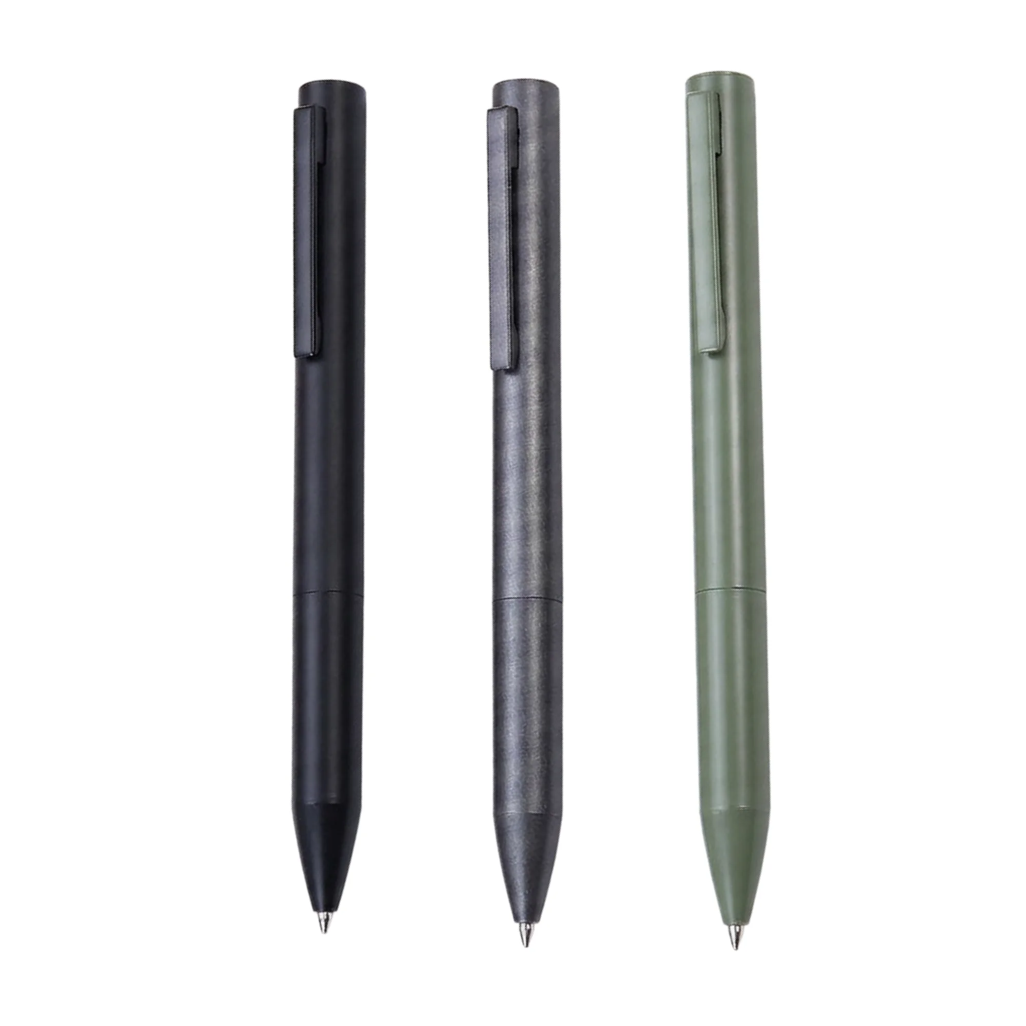 Rotary Metal Ballpoint Pen with Black Ink, 0.5mm Line Width — View 1