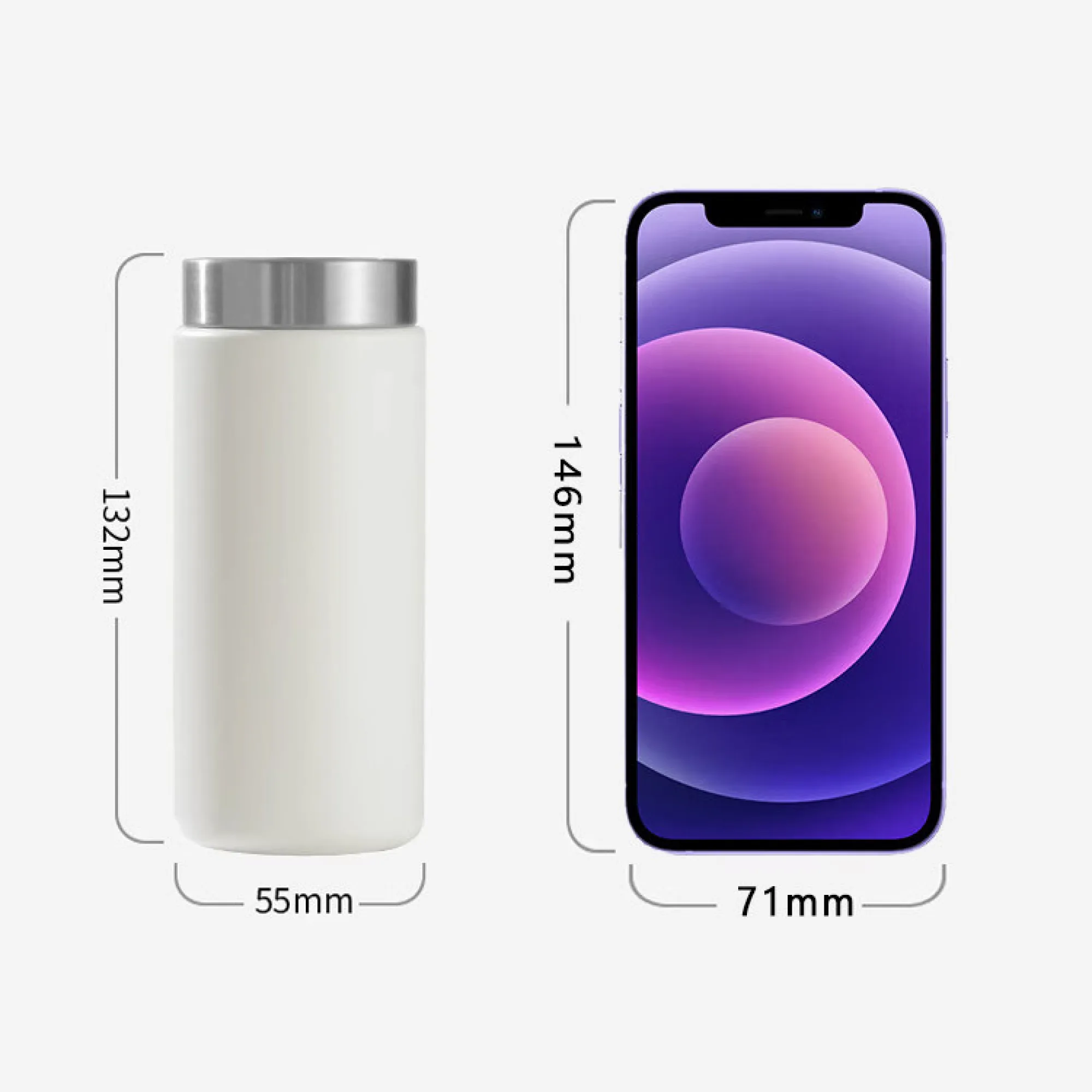 316 Stainless Steel Insulated Tumbler 200ml Straight Cup thumbnail 3
