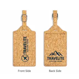 Cork Luggage Tag thumbnail 3