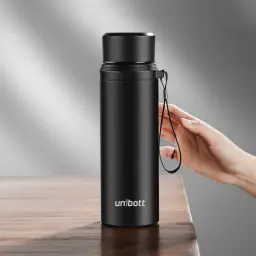 Unibott VCA19A Vacuum Insulated Stainless Steel Thermos with Tea Infuser thumbnail 2