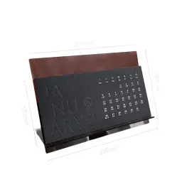 Acrylic Desk Calendar with 12 Monthly Inner Pages thumbnail 6