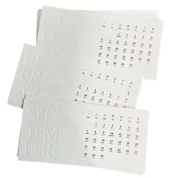 Acrylic Desk Calendar with 12 Monthly Inner Pages thumbnail 11