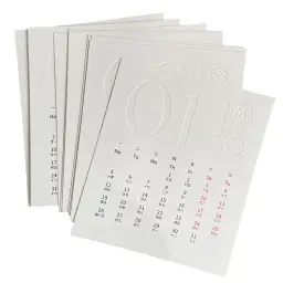 Acrylic Desk Calendar with 12 Monthly Inner Pages thumbnail 13