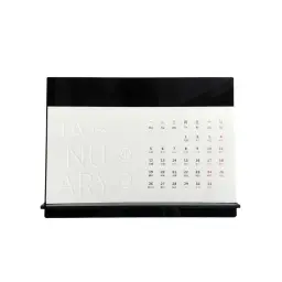 Acrylic Desk Calendar with 12 Monthly Inner Pages thumbnail 5