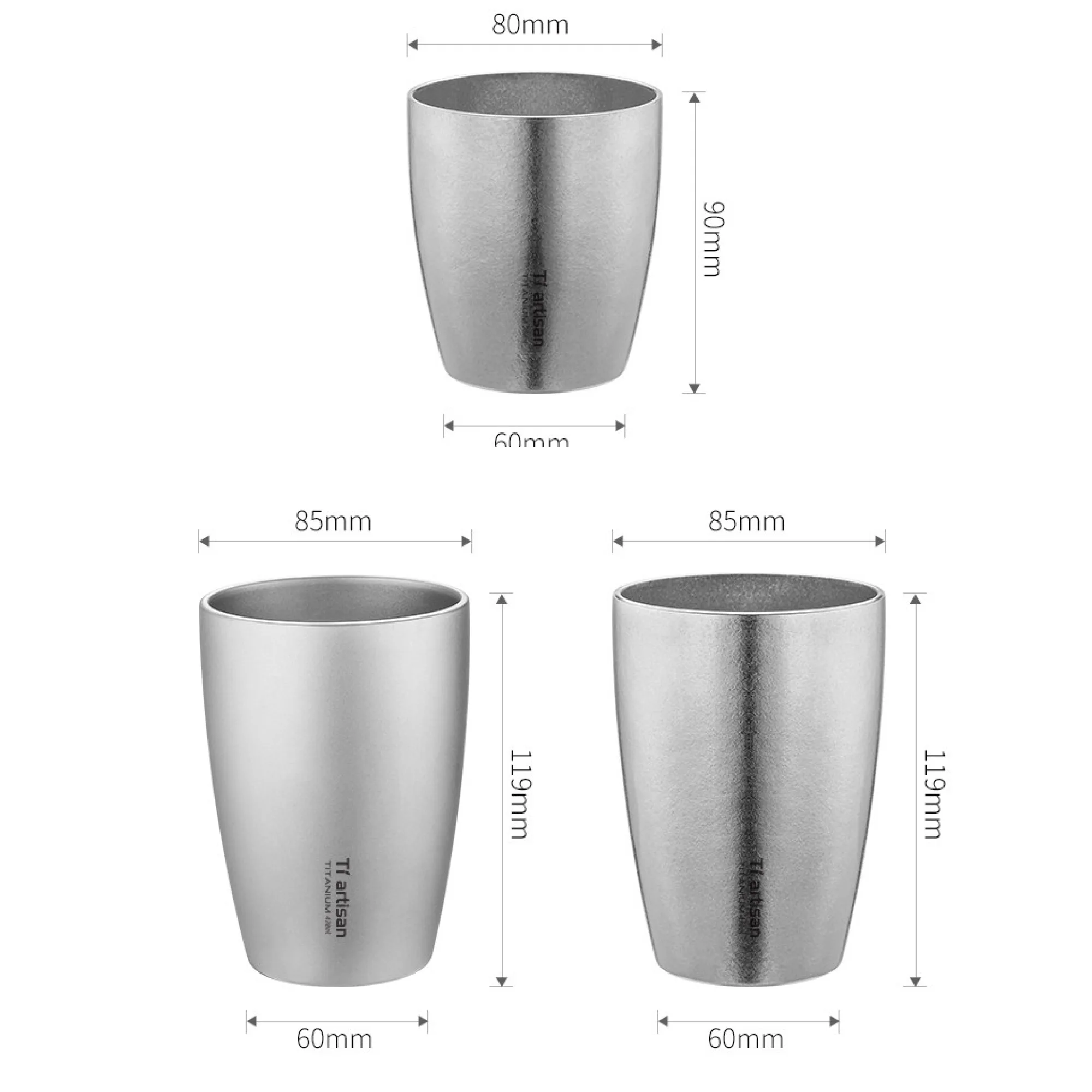 Pure Titanium Double-Wall Cup thumbnail 9