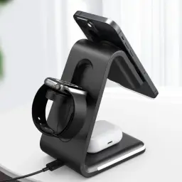 3-in-1 Magnetic Wireless Charging Station for Phone, Watch, and Earphones thumbnail 6