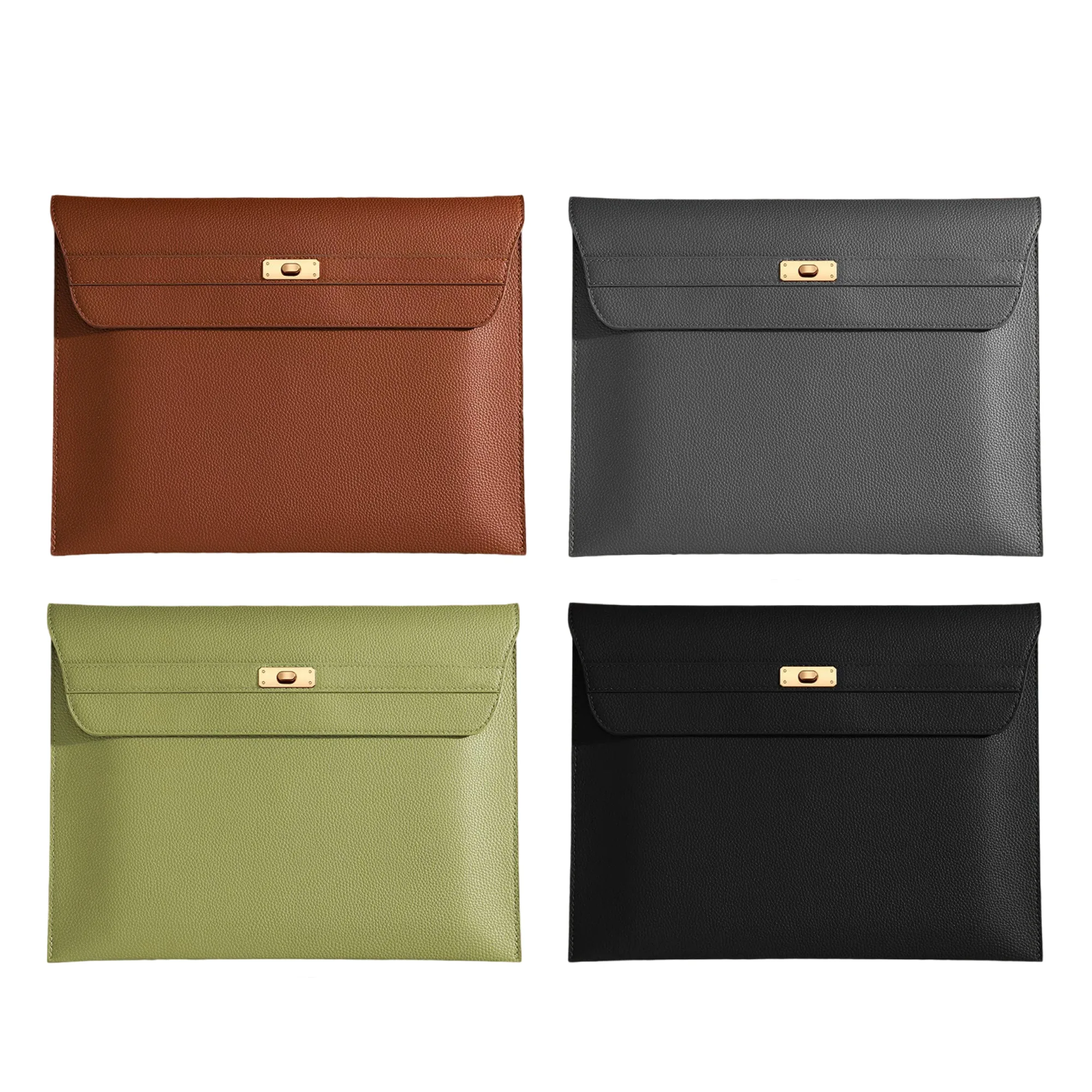 PU Leather Document Folder with Single and Double Layer Options thumbnail 6