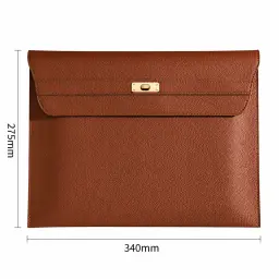 PU Leather Document Folder with Single and Double Layer Options thumbnail 7