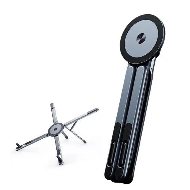 AF102 Aluminum Alloy Foldable 3-in-1 Stand for Phone, Tablet, and Laptop