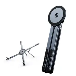AF102 Aluminum Alloy Foldable 3-in-1 Stand for Phone, Tablet, and Laptop thumbnail 1
