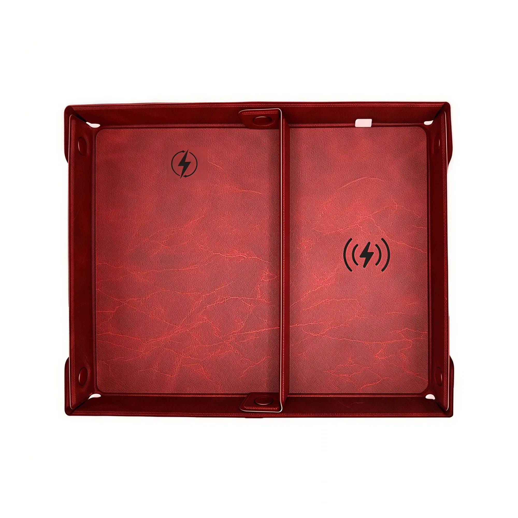 Multifunctional 15W Wireless Charging Storage Box and Desktop Organizer Tray thumbnail 13
