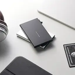 Metal Automatic Pop-Up Card Holder with RFID Protection thumbnail 5