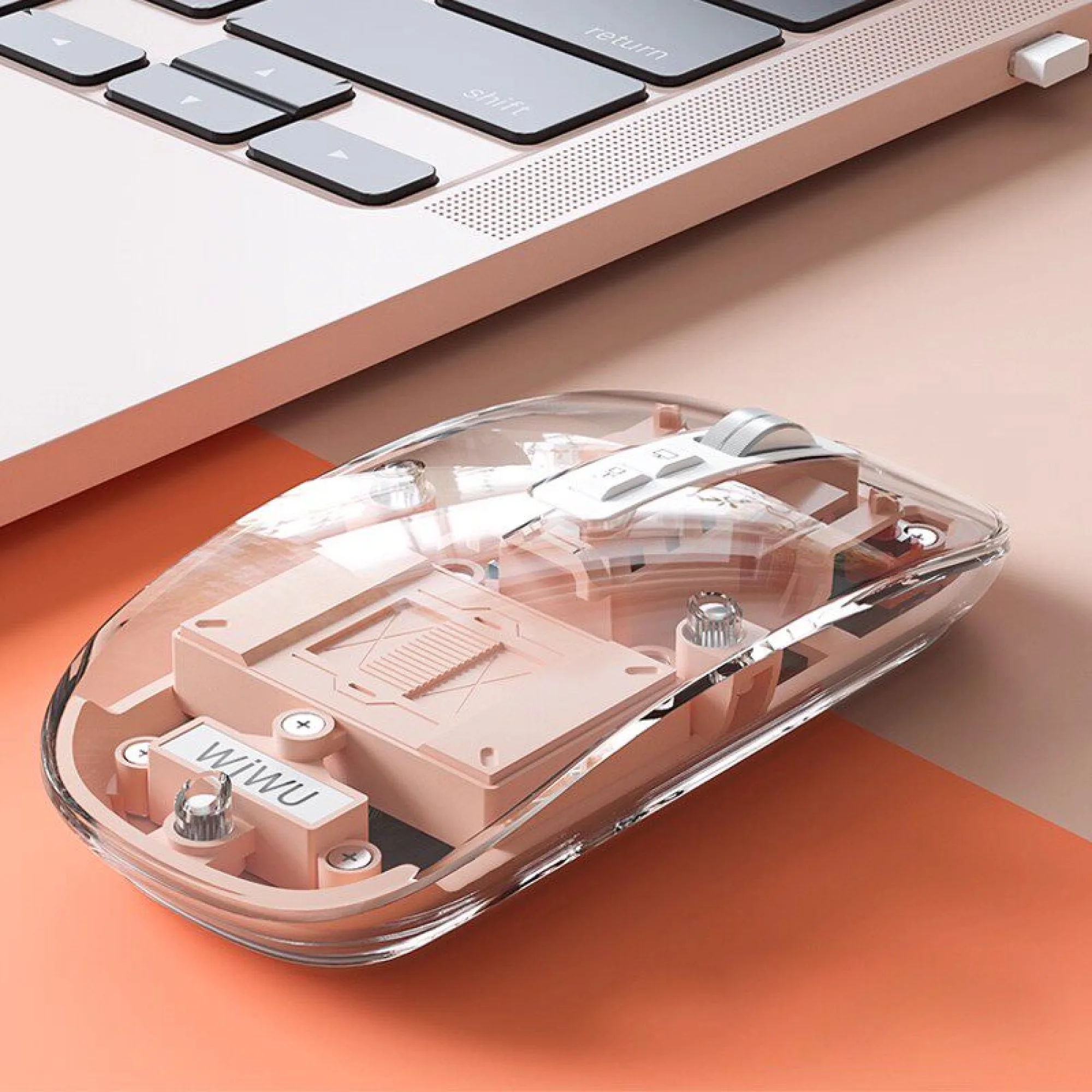 WIWU WM105 Transparent Wireless Bluetooth Mouse thumbnail 9