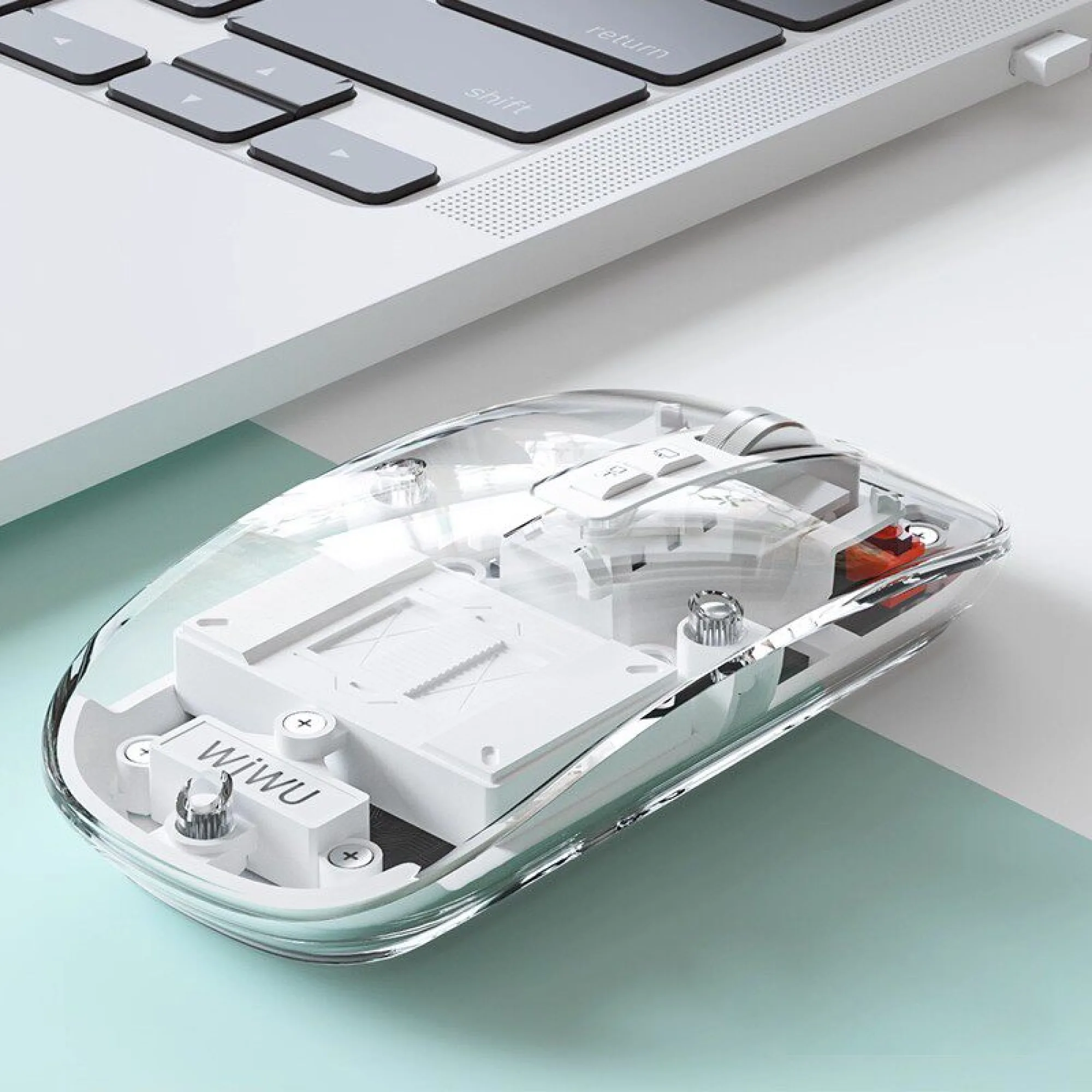 WIWU WM105 Transparent Wireless Bluetooth Mouse thumbnail 10