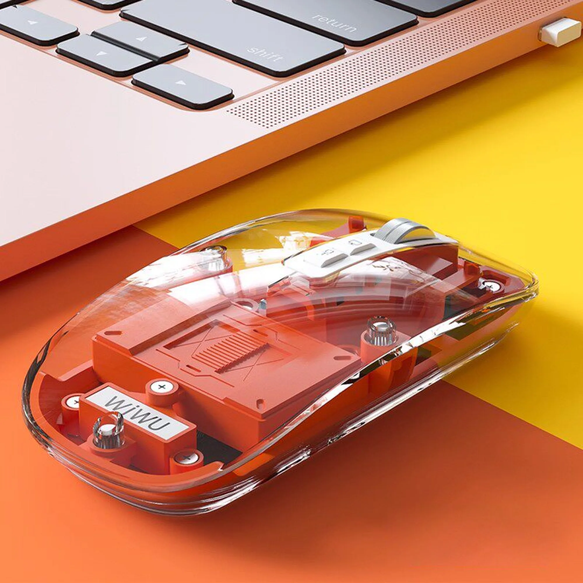 WIWU WM105 Transparent Wireless Bluetooth Mouse thumbnail 11