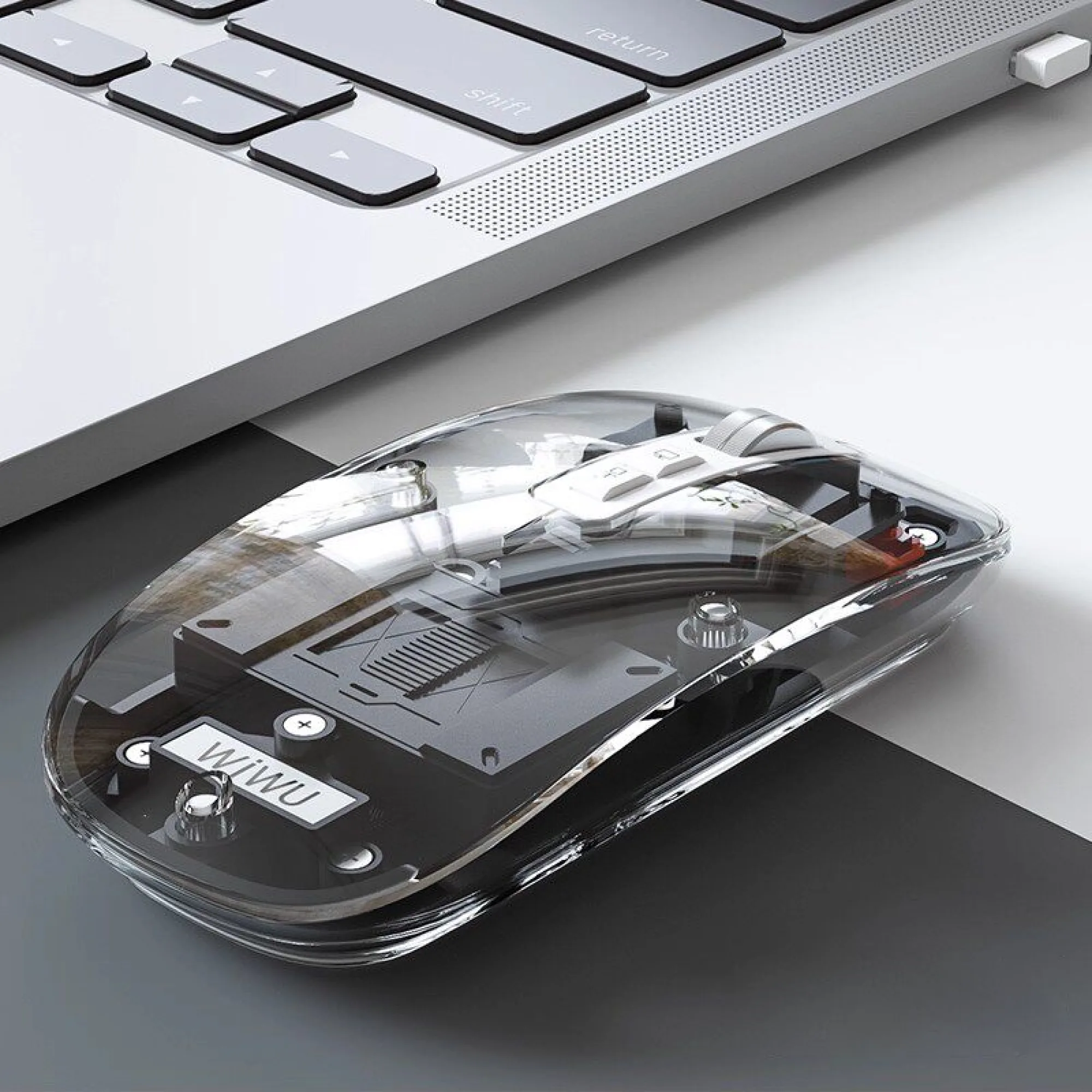 WIWU WM105 Transparent Wireless Bluetooth Mouse thumbnail 12