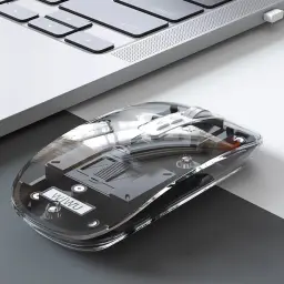 WIWU WM105 Transparent Wireless Bluetooth Mouse thumbnail 7