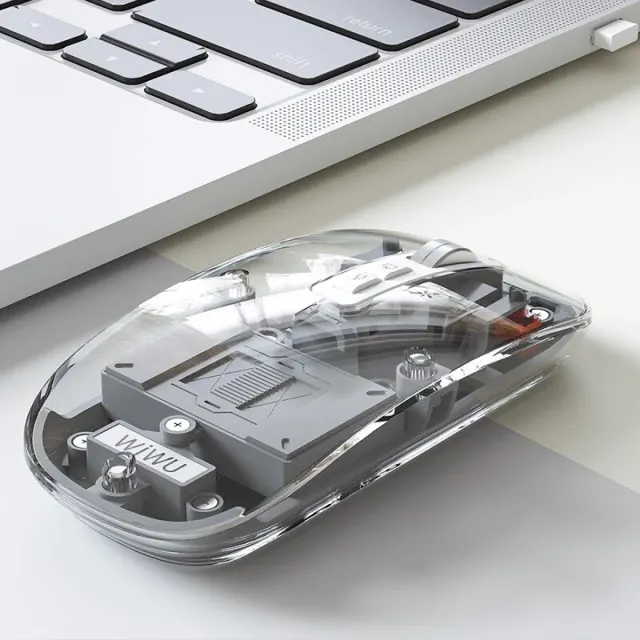 WIWU WM105 Transparent Wireless Bluetooth Mouse — alternate view 1