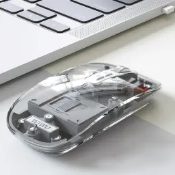 WIWU WM105 Transparent Wireless Bluetooth Mouse thumbnail 1