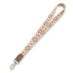 Neck Lanyard with Metal Hook and Woven Strap thumbnail 7