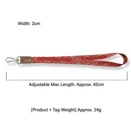 Neck Lanyard with Metal Hook and Woven Strap thumbnail 5