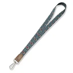 Neck Lanyard with Metal Hook and Woven Strap thumbnail 9