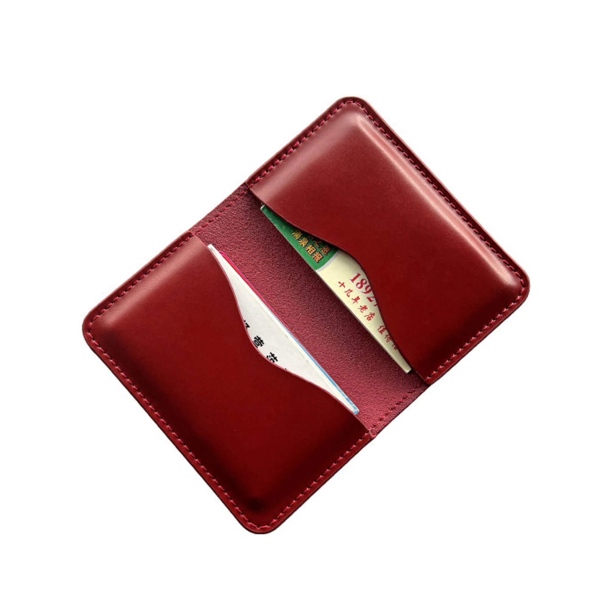 Business Leather Card Holder for Business Cards and Credit Cards thumbnail 2