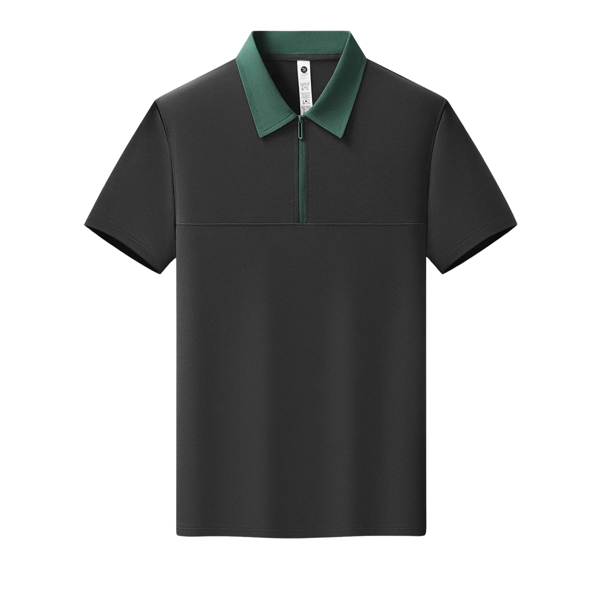 Half-Zip Color-Block Polo Shirt thumbnail 8