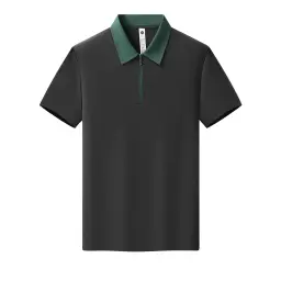 Half-Zip Color-Block Polo Shirt thumbnail 8