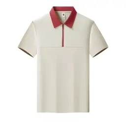 Half-Zip Color-Block Polo Shirt thumbnail 7