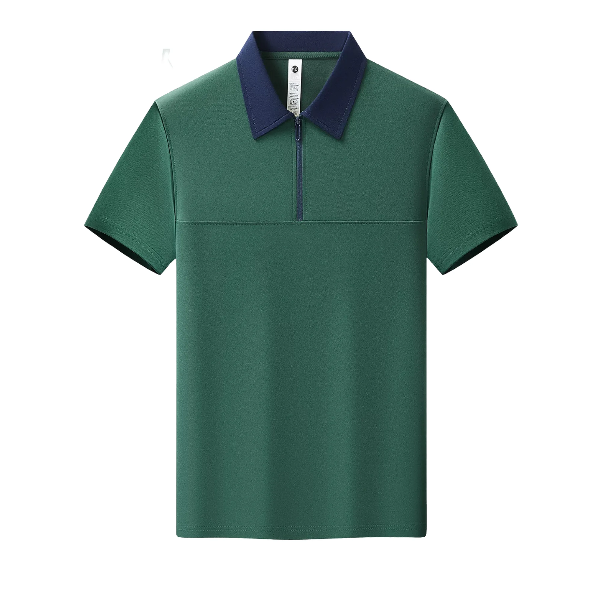 Half-Zip Color-Block Polo Shirt thumbnail 9