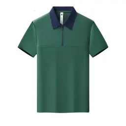 Half-Zip Color-Block Polo Shirt thumbnail 9