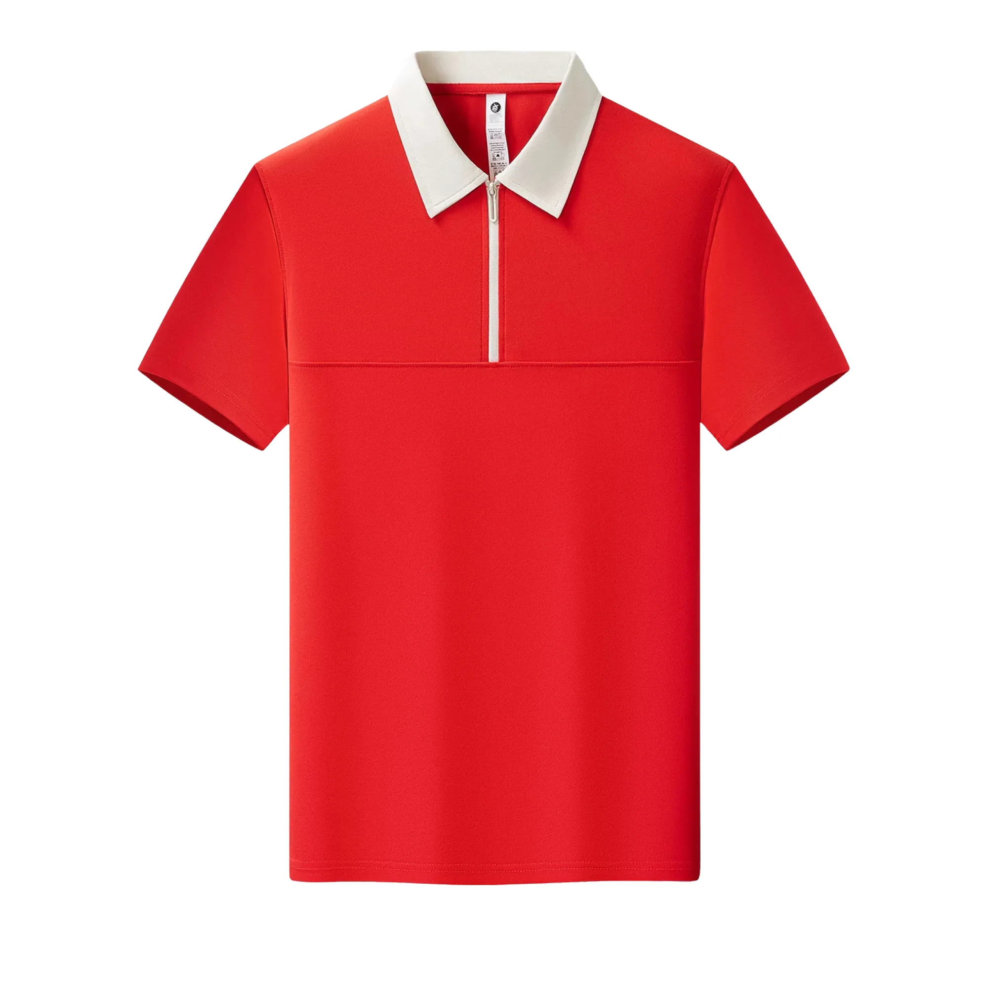 Half-Zip Color-Block Polo Shirt thumbnail 11