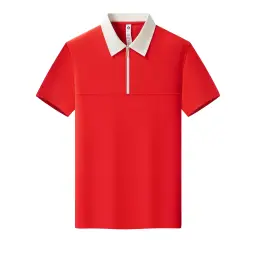 Half-Zip Color-Block Polo Shirt thumbnail 11