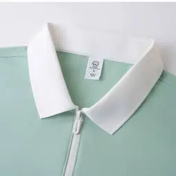 Half-Zip Color-Block Polo Shirt thumbnail 5