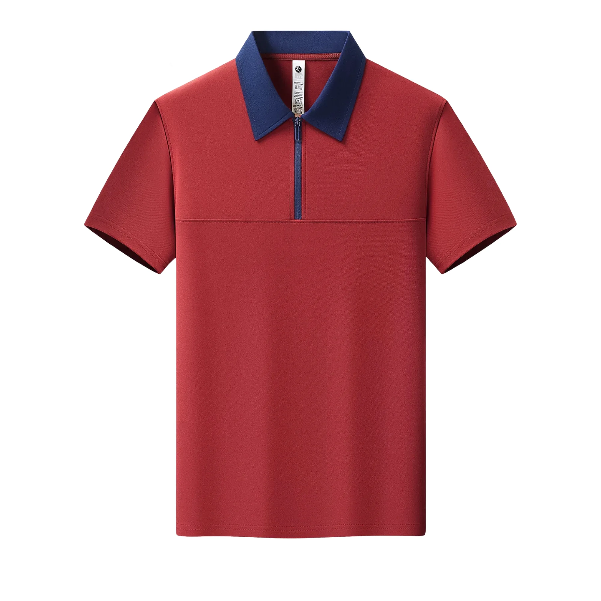 Half-Zip Color-Block Polo Shirt thumbnail 12