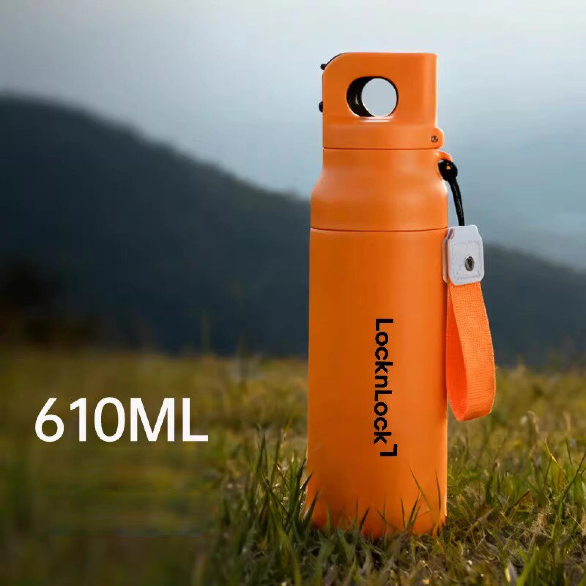 LocknLock 610ml Stainless Steel Insulated Tumbler with Dual-Drink Lid thumbnail 8