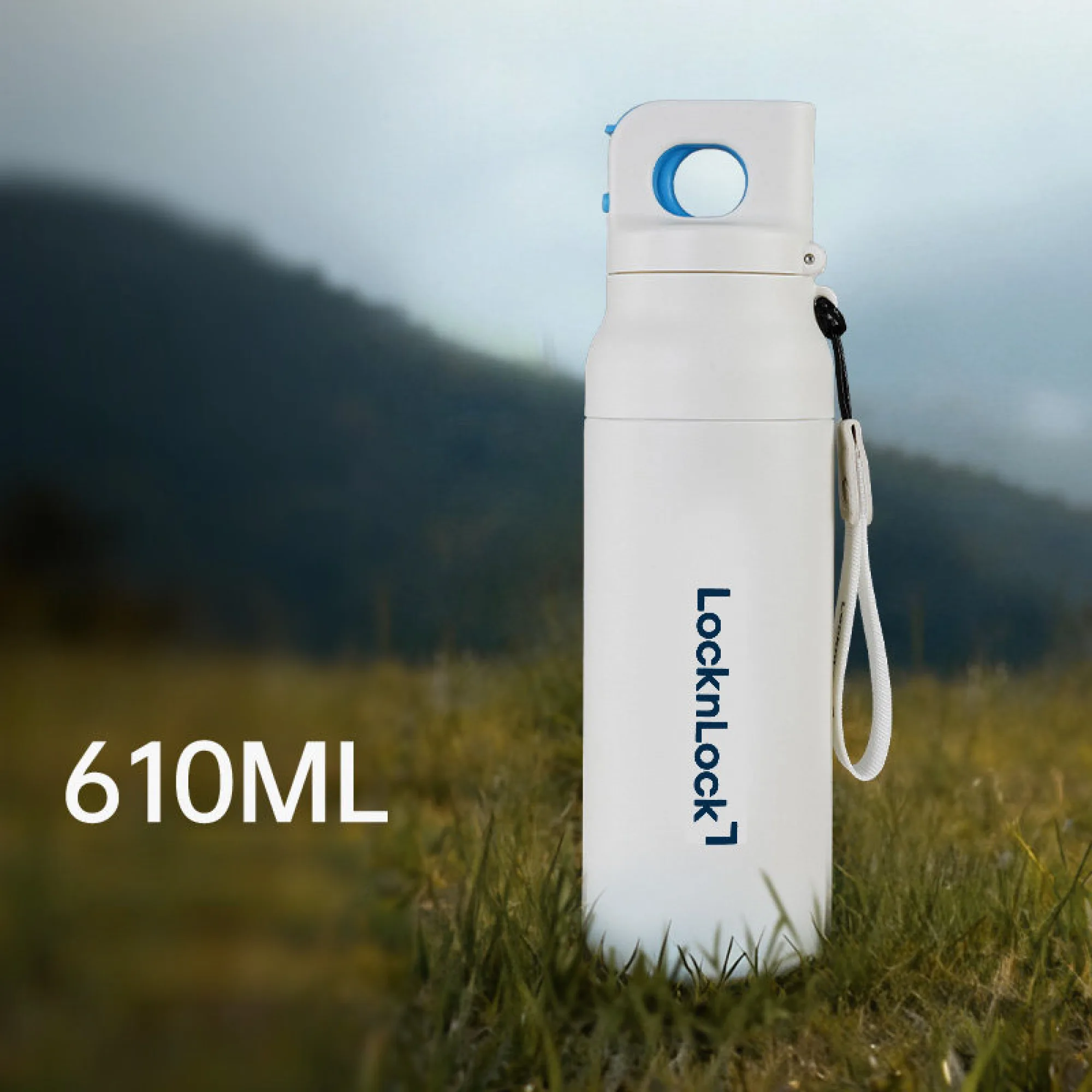 LocknLock 610ml Stainless Steel Insulated Tumbler with Dual-Drink Lid thumbnail 10