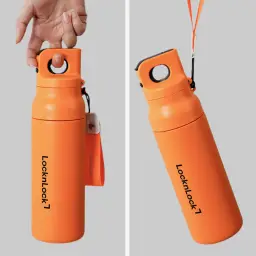 LocknLock 610ml Stainless Steel Insulated Tumbler with Dual-Drink Lid thumbnail 5