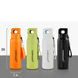 LocknLock 610ml Stainless Steel Insulated Tumbler with Dual-Drink Lid thumbnail 6
