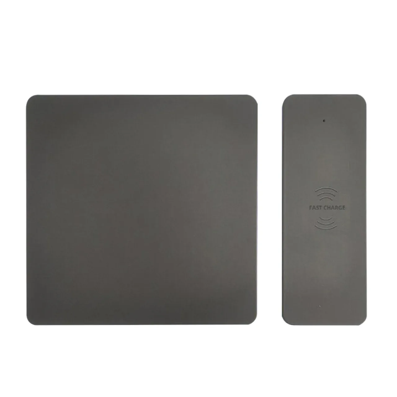 S130 15W PU Leather Magnetic Detachable Wireless Charging Mouse Pad