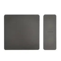 S130 15W PU Leather Magnetic Detachable Wireless Charging Mouse Pad thumbnail 1