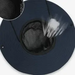 Adjustable Wide Brim Bucket Hat thumbnail 4