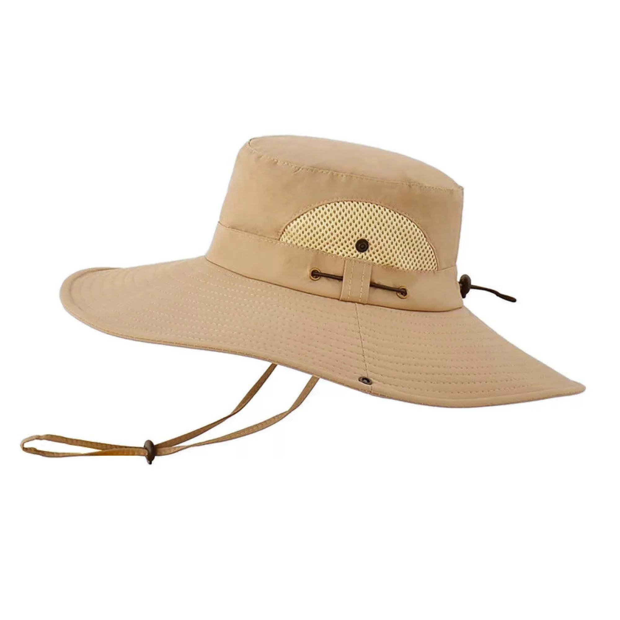Adjustable Wide Brim Bucket Hat