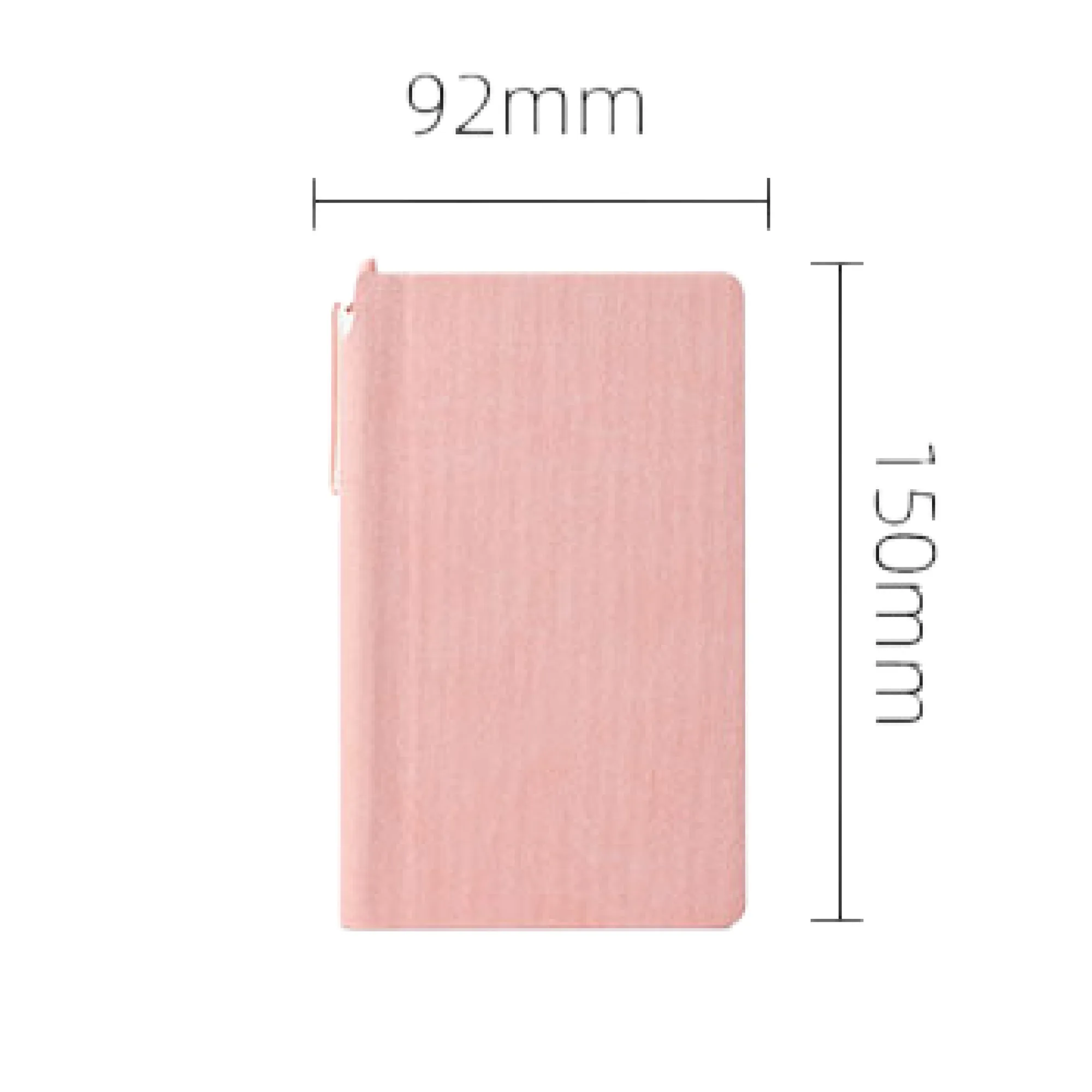 A6 PU Hardcover Lined Notebook with Pen, 80 Pages thumbnail 5