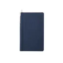 A6 PU Hardcover Lined Notebook with Pen, 80 Pages thumbnail 7