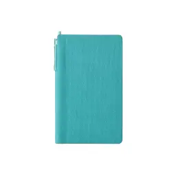 A6 PU Hardcover Lined Notebook with Pen, 80 Pages thumbnail 9